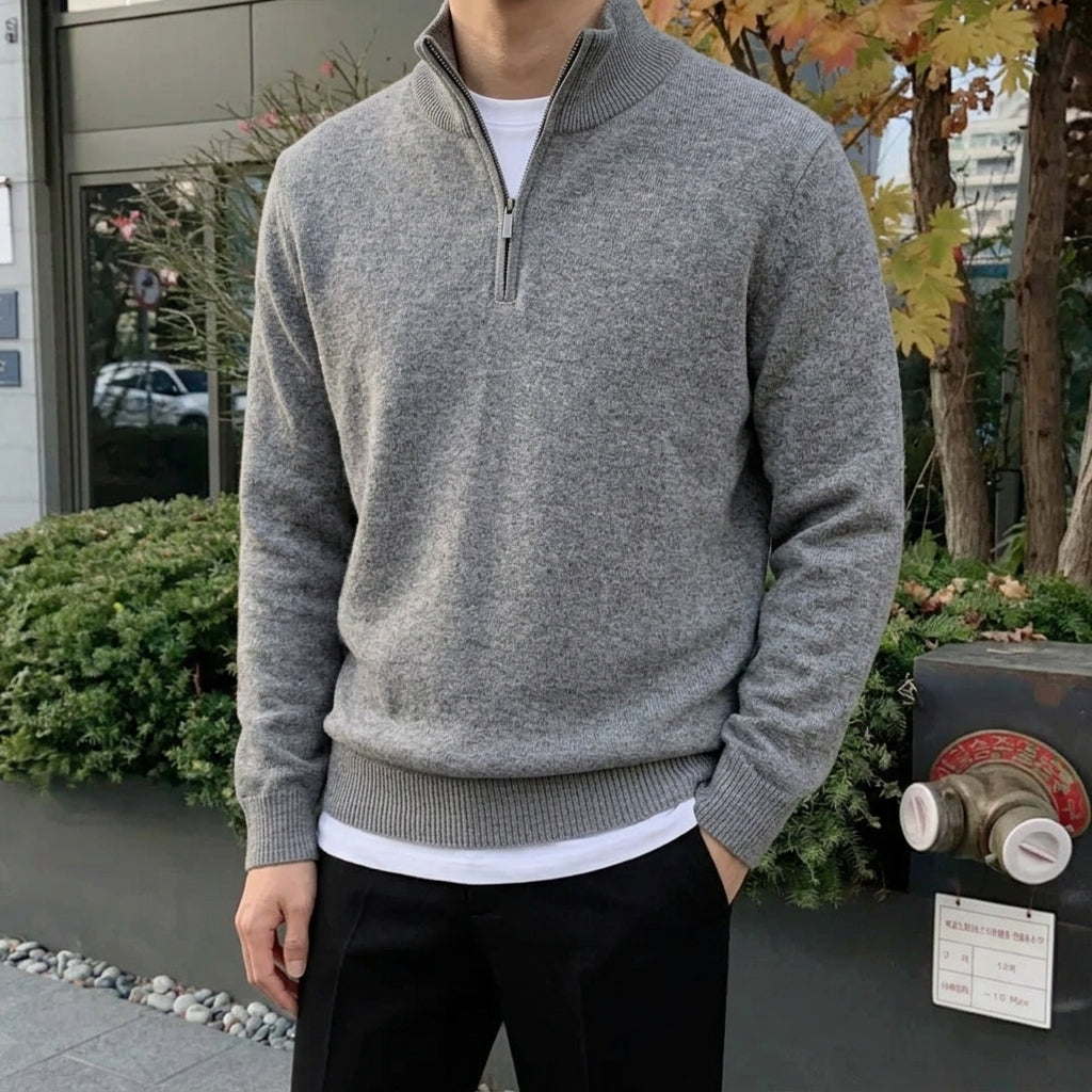 Pietro Milano® Sweater Cremallera Liso