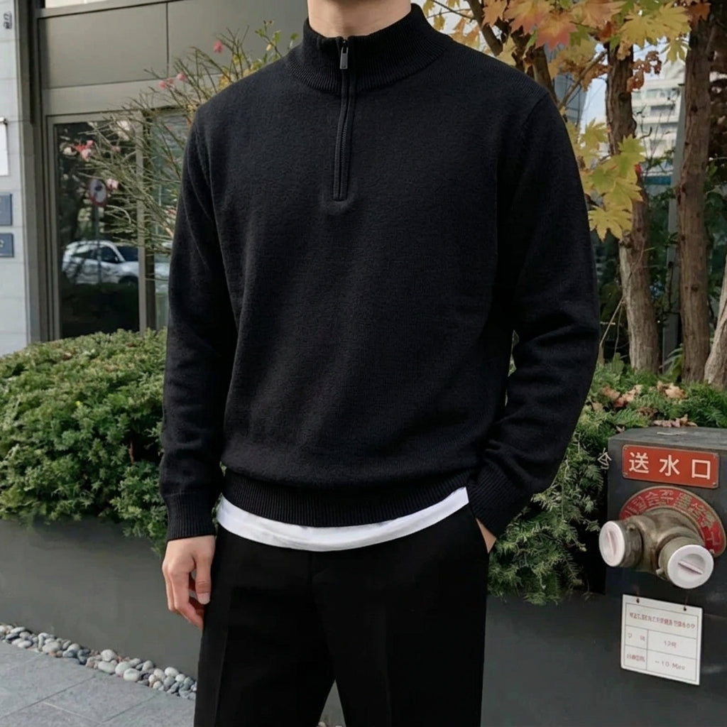 Pietro Milano® Sweater Cremallera Liso