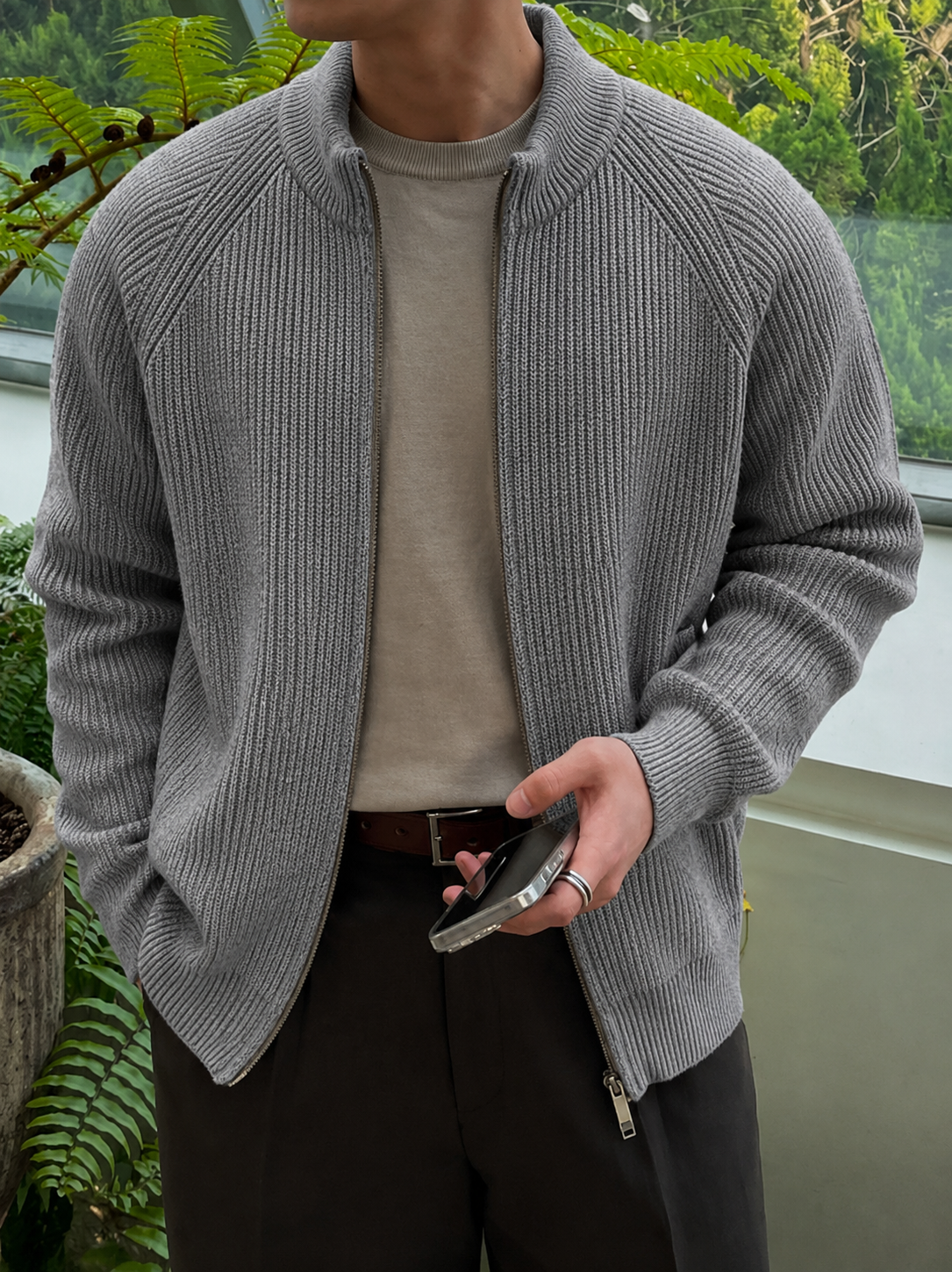 Pietro Milano® Sweater Cremallera